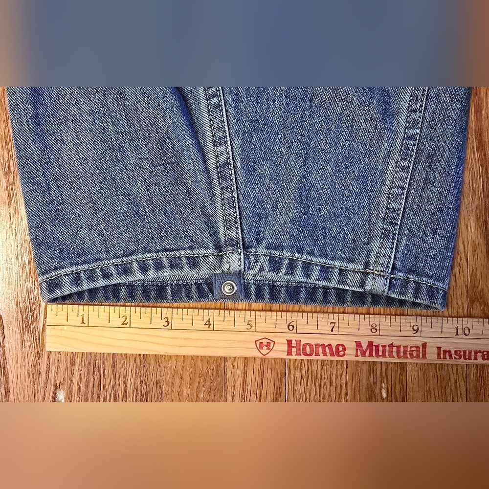 Tibi Sid Jeans Denim Classic Wash Size 25, 29" waist 39" hip - Picture 7 of 13